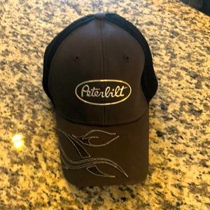 Peterbilt grey and black hat barely worn.